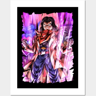 ANDROID 17 MERCH VTG Posters and Art